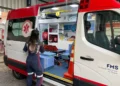 veículos de emergência, socorristas, motolância';