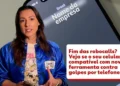 ligações automáticas, chamadas robóticas, spam telefônico';